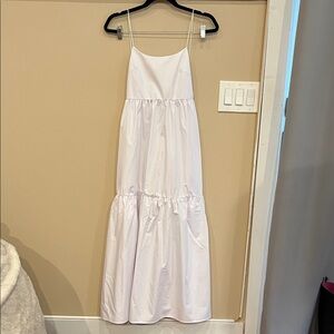 Commense Elegant White Maxi Dress